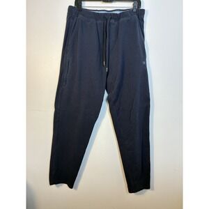 Mack Weldon Pull On Sweatpants Sz XL Navy Blue Cotton Comfort Pockets
